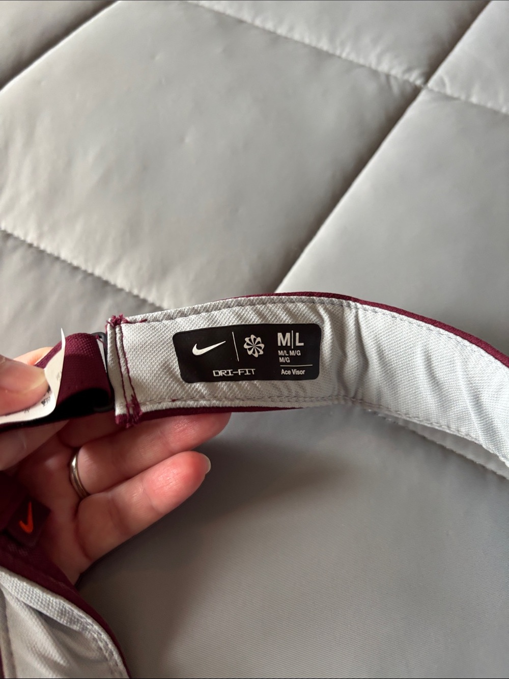 Virginia tech visor - Picture 4 of 6